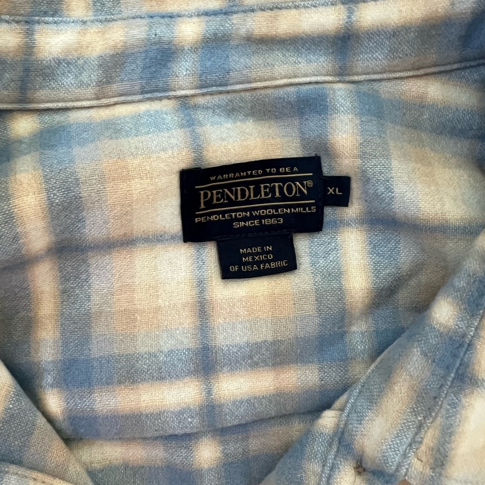Pendleton Plaid Checkered Flannel - image 2